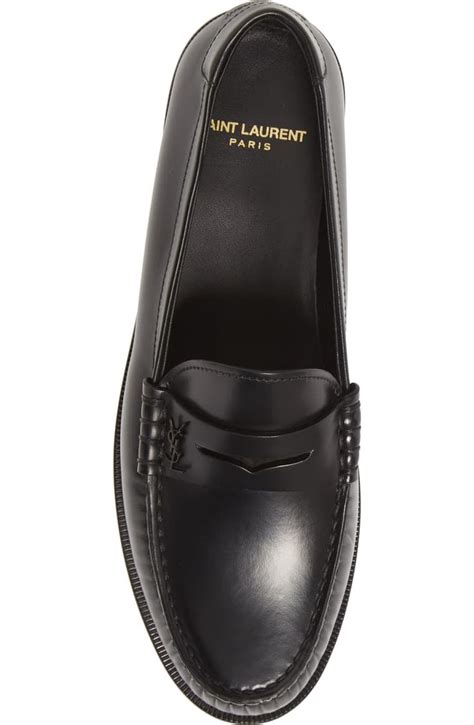 ysl loafers womens|saint laurent ladies loafers.